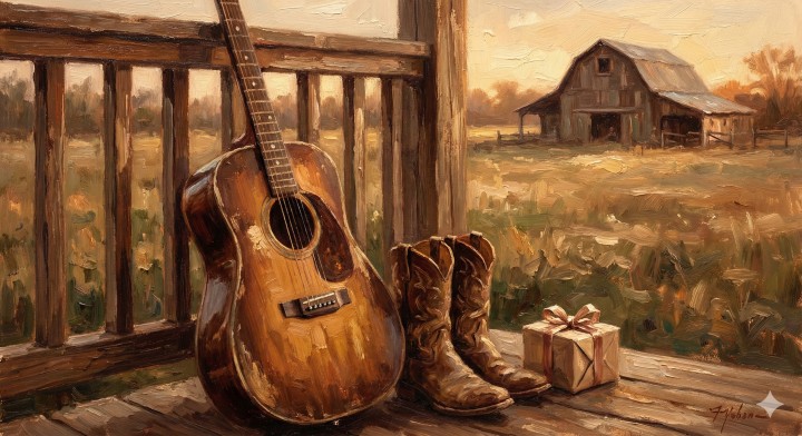 Heartfelt country song for wife's 1st anniversary, male vocals, lyrics include "best decision I ever made"