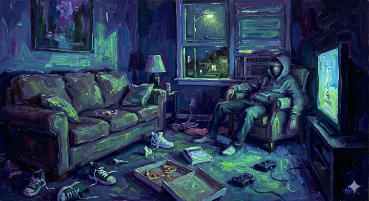 Playful roast for my roommate "Alex", trap vibe, 140 BPM, punchy chorus, male vocal