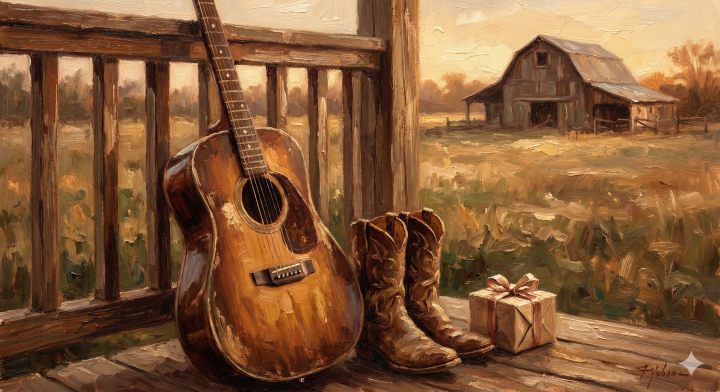 Heartfelt country song for wife's 1st anniversary, male vocals, lyrics include "best decision I ever made"